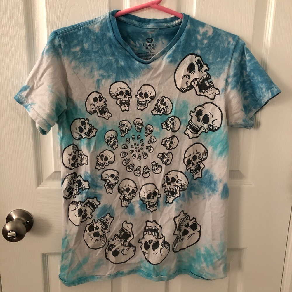 Tye-dye skull shirt - Picture 3 of 3